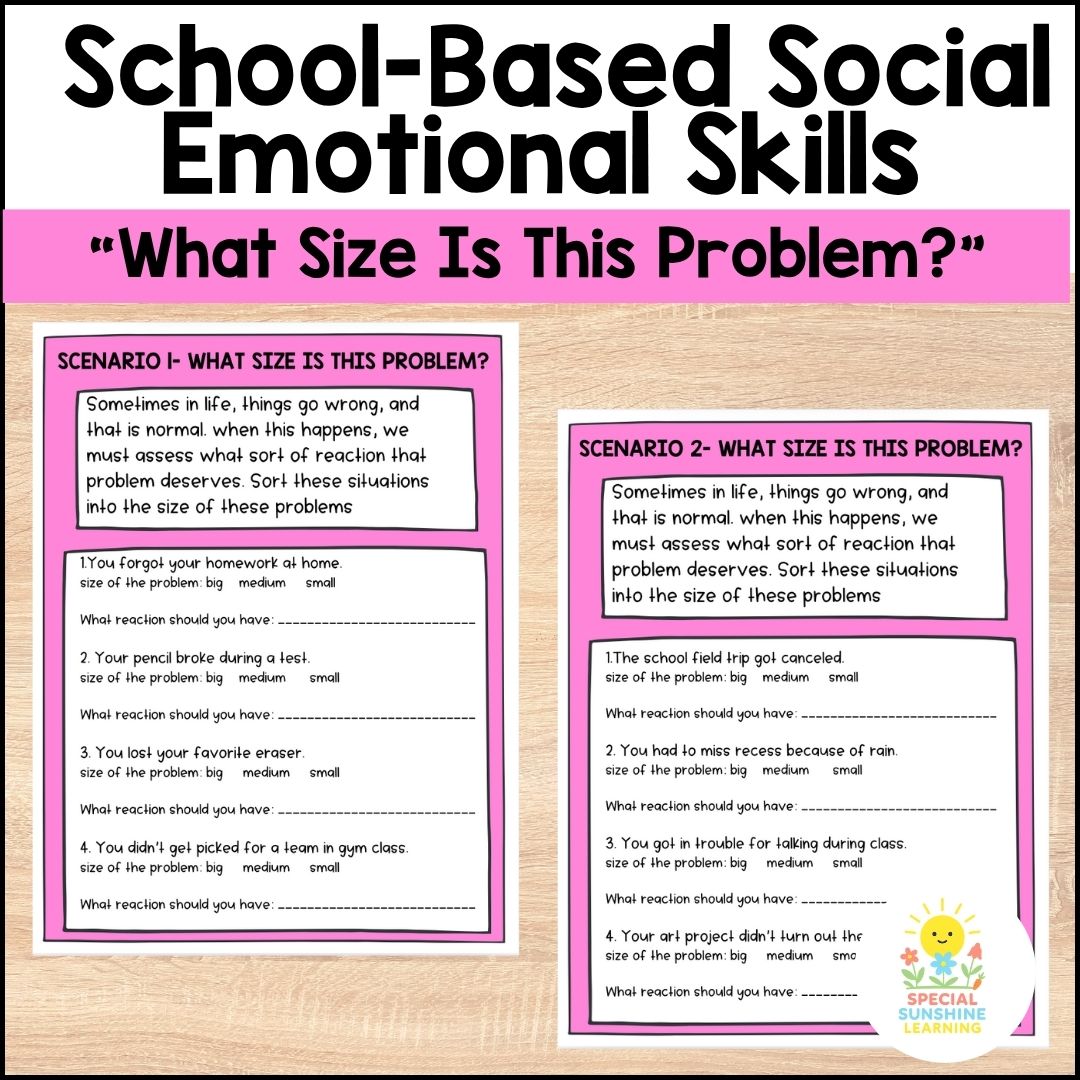 School-Based Social-Emotional Skills: "What Size Is This Problem?"