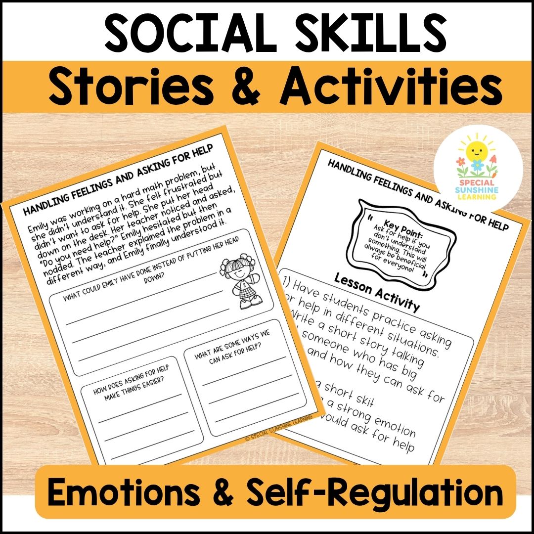 Social Skills: Stories and Activites FREE