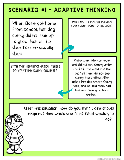 Executive Functioning Skills: Activities and Scenarios | 24 WEEK PACK