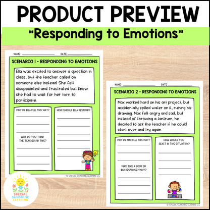 School-Based Social-Emotional Skills: "Responding to Emotions"