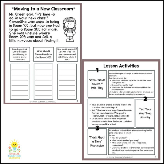 "Going From One Place to Another" – Managing Change Stories & Lessons | FREEBIE