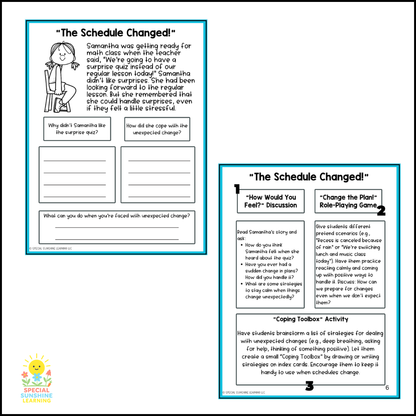 "Dealing with Unexpected Changes" – Managing Change Stories & Lessons FREEBIE
