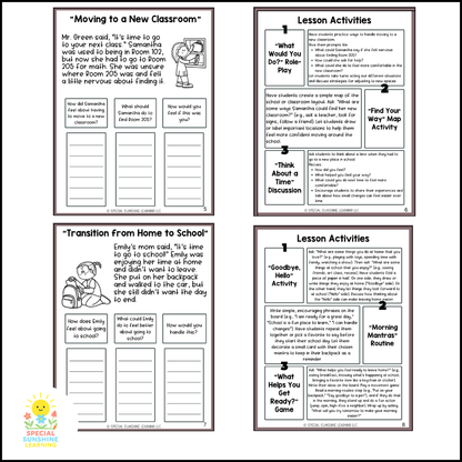 "Going From One Place to Another" – Managing Change Social Stories & SEL Lessons