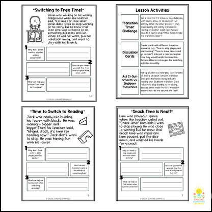 "Starting a New Activity" – Managing Change Social Stories & SEL Lessons