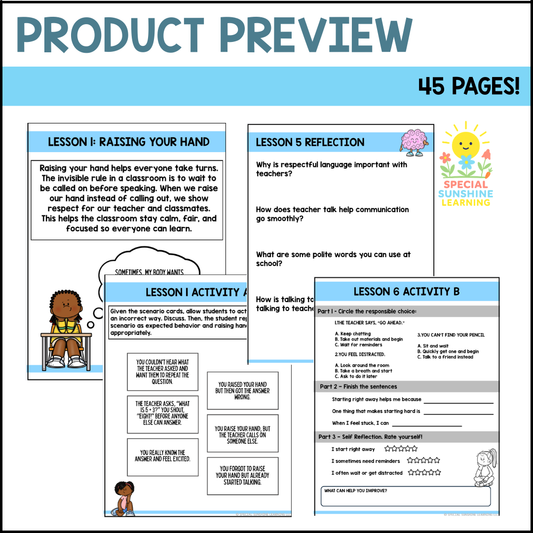 Invisible Rules at School | Social Skills Lessons + Activities