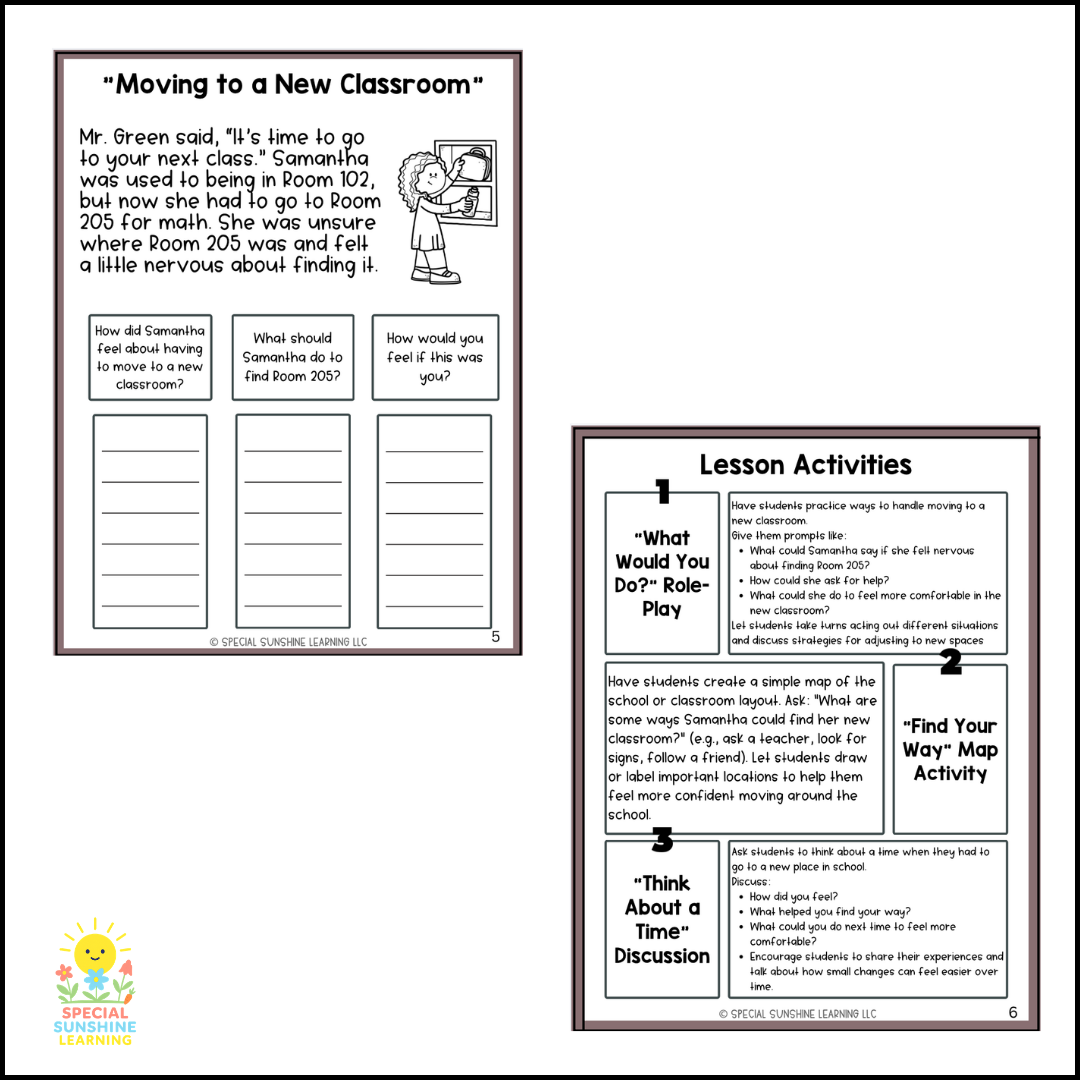 "Going From One Place to Another" – Managing Change Stories & Lessons | FREEBIE