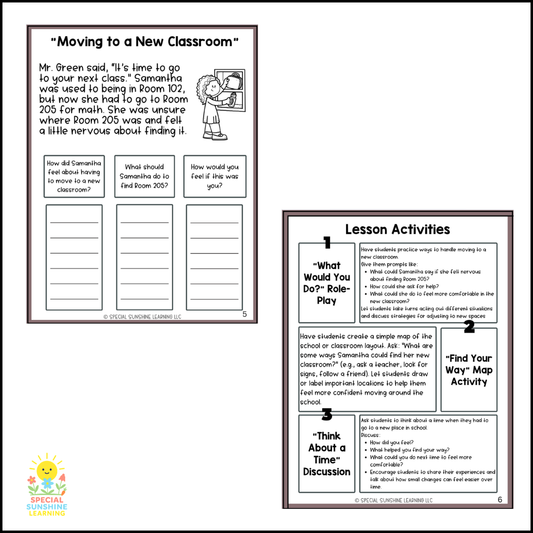 "Going From One Place to Another" – Managing Change Stories & Lessons | FREEBIE