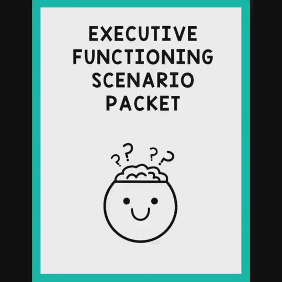 Executive Functioning Skills: Activities and Scenarios | 24 WEEK PACK