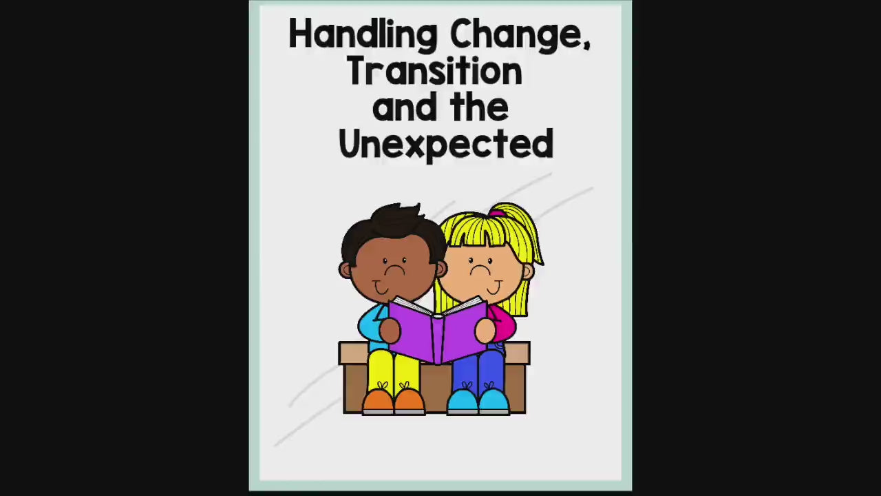 Managing Transitions & Change – Social Stories and SEL Lessons Bundle | 10+ WEEKS!